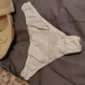 Fun condition cotton thong